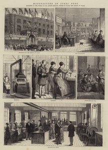 صناعة أقلام الصلب بواسطة ألفريد تشانتري كوربولد